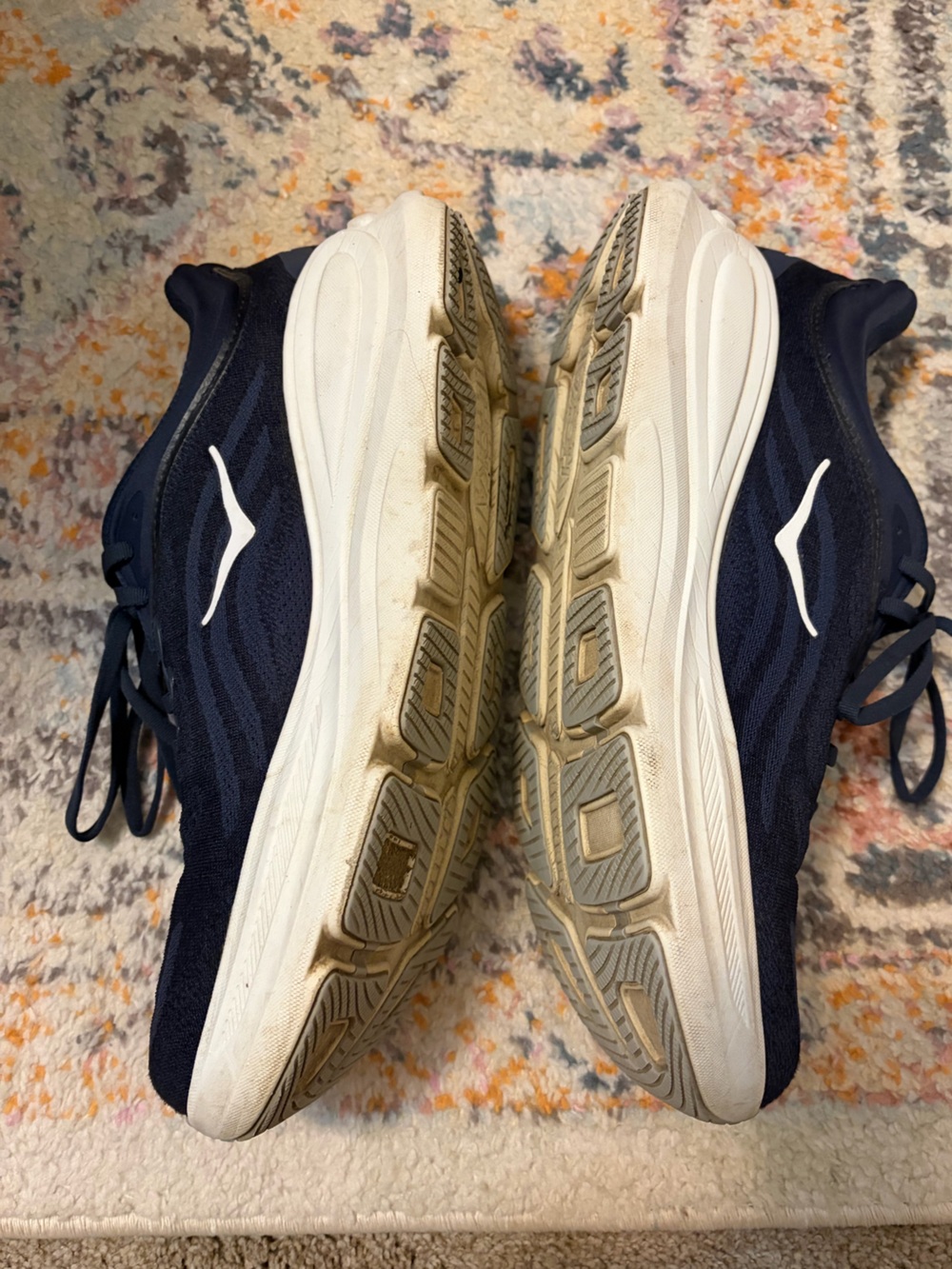Hoka Men's Navy Bondi 9 Running Shoes - Picture 3 of 7